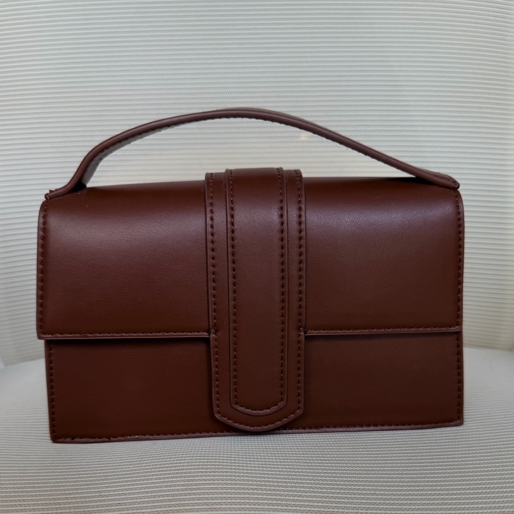 Classic Brown Top-Handle Women's Bag